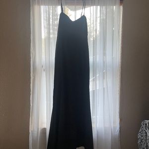 Lulus long black dress